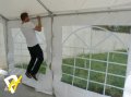 Професионална шатра 6х8м, водоустойчив PVC брезент 500гр/м2, снимка 9