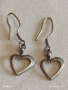 Романтични висящи сребърни обеци във формата на сърце ❤️ стил и елегантност 48089, снимка 6