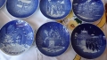 Предлагам поредица 12 броя  чинии Vintage Копенхаген Дания B&G  , снимка 7