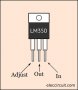 Линеен регулируем стабилизатор на напрежение LM350T от 1.2V до 33V ​с ток до 3А, снимка 2