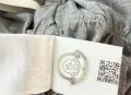 Оригинален MONCLER бебешки зимен космонавт 9м/12 м. с пух,качулка ,ботушки и колан, снимка 9