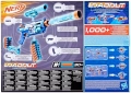 Нов детски бластер Nerf Loadout FrostFusion Blaster с 30 N1 стрели и 4 приставки, снимка 2