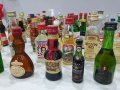 Колекция от миниатюрни бутилки алкохол , снимка 2