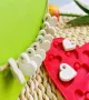 10 плоски сърца сърце с дупка висулка силиконов молд форма фондан шоколад гипс смола бижу таг декор, снимка 5