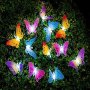 Верига от 12 ЛЕД пеперуди, Лампички , снимка 8