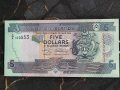 Банкнота - Соломонови острови - 5 долара UNC | 2009г., снимка 1