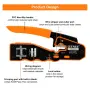 Комплект инструменти за кримпване на RJ45 конектори LEENUE, мрежови инструменти НОВО, снимка 4