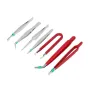 Комплект от 7 броя прецизни пинсети , снимка 1
