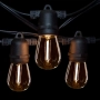 Водоустойчив гирлянд за външно осветление с 10 броя LED крушки, снимка 2