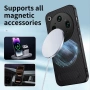 WANLONFENG QT Магнитен Калъф за Oppo Find X9 Ultra 5G - PC+TPU, Карбон текстура, Стойка, 4 цвята, снимка 6