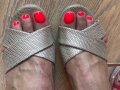 Дамски сандали, снимка 1 - Дамски ежедневни обувки - 29281652