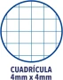 Oxford 5 тетрадки А4  с решетка 4x4мм, спирала, ламинирана корица, 80 листа, пакет от 5 тетрадки, снимка 3