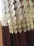 Красив полилей с висулки.НОВИ абажури , снимка 8