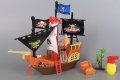 Детски пиратски кораб с аксесоари, снимка 1 - Влакчета, самолети, хеликоптери - 35119112