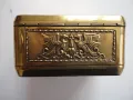 Уникална позлатена кутия за цигари пури Erhard Germany, снимка 6