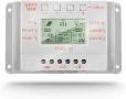 Интелигентен соларен контролер 10A, 12V/24V, PWM + MPPT, снимка 1