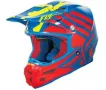 Шок цена!!! fly racing f2 zoom blue red hi-vis каска крос мотор мото к, снимка 4