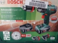 Акумулаторна ударна бормашина винтоверт Bosch Advanced Impact с батерии 4Ah, 1,5Ah и зарядно в куфар, снимка 5