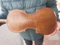 Голяма цяла стара цигулка от 1902 г , снимка 7