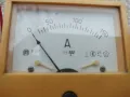 Аналогов панелен Амперметър 0-150А , снимка 3