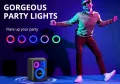 Halo 200 LED Karaoke Party Speaker 3 Way Sound System Dazzling Light Show Portable Powerbank 15000mA, снимка 1