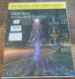 shsyue Коледна украса за елха Водопадни светлини, 3,5 метра, 350 светодиода, 8 режима, топло бяло, снимка 9