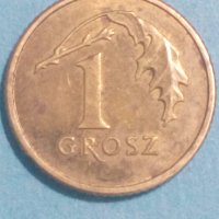 1 Grosz 2014 года Полша, снимка 1 - Нумизматика и бонистика - 44482797