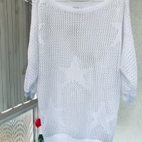 Прекрасна блуза био памук, снимка 6 - Блузи с дълъг ръкав и пуловери - 30745740