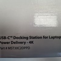 Продавам Docking Station Dual-Monitor USB-C Dock for Windows® - 4x USB 3.0 Ports, снимка 6 - Лаптоп аксесоари - 40832323