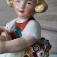 Антикварна немска статуэтка 30-40 -те Германия, снимка 7 - Антикварни и старинни предмети - 40589137