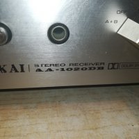 akai aa-1020db stereo receiver-made in japan-внос switzerland, снимка 11 - Ресийвъри, усилватели, смесителни пултове - 30138806