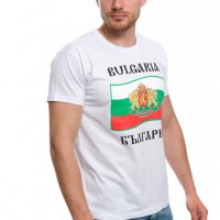 Нова национална мъжка тениска с трансферен печат България - знаме и герб, снимка 10 - Тениски - 28079899