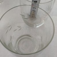Ръчно гравирани стъклени чàши за ракия, снимка 4 - Чаши - 31713814