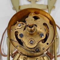 Стар Немски Настолен Механичен Часовник Юнгханс Junghans , снимка 6 - Антикварни и старинни предмети - 42331966