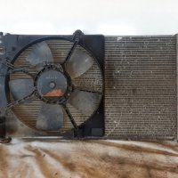 Воден и климатичен радиатор с перките от КИА Карнавал 2000г 2.9 дизел, снимка 3 - Части - 44322197