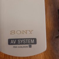 дистанционно Sony RM-AAU006, снимка 2 - Аудиосистеми - 44457239