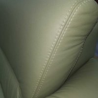 Ъглов диван цвят Минт "Dale" с релакс механизъм - ест кожа, снимка 8 - Дивани и мека мебел - 39330758
