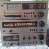 TELETON A 500 HIFI STEREO AMPLIFIER. T 500 HIFI STEREO TUNER. C 500 HIFI STEREO CASSETTE DECK , снимка 1 - Аудиосистеми - 44252461