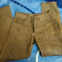 Мъжки кожен панталон Pantera, снимка 2 - Панталони - 35075180