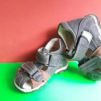 Английски детски сандали естествена кожа , снимка 3 - Детски сандали и чехли - 36990267