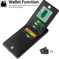 Нов черен Калъф Кейс Гръб за защита телефон iPhone 14 Pro Max Айфон 6,7 инча Държач за карти, снимка 6 - Калъфи, кейсове - 39574239