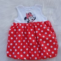 Детска рокля Мини Маус 12-18 месеца, снимка 7 - Бебешки рокли - 37783366