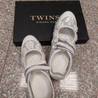 Дамски обувки TwinSet, бели, естествена кожа, 37 номер., снимка 3 - Дамски ежедневни обувки - 39892651