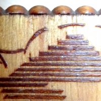Дървено пано с инкрустации, снимка 5 - Колекции - 31551202