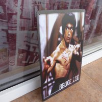 Bruce Lee метална табела Брус Лий карате кунг фу дракон бойни изкуства, снимка 2 - Декорация за дома - 44185868