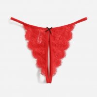 Червени секси бикини , снимка 3 - Бельо - 39008885