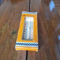 Стар термометър Minima Maxima, снимка 1 - Антикварни и старинни предмети - 42236036