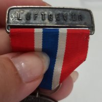 норвежки сребърен медал с маркировка , снимка 3 - Антикварни и старинни предмети - 42138642