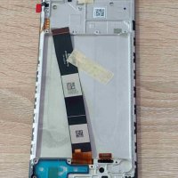 Дисплей и тъч скрийн за Xiaomi Redmi Poco C3 с рамка, снимка 1 - Тъч скрийн за телефони - 39817156