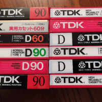 TDK AV-D 60, снимка 1 - Аудио касети - 36478200
